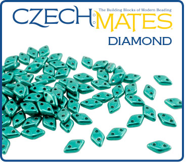 Czech 2-hole Diamond