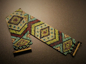 Diamonds Tapestry Peyote Bead Kit