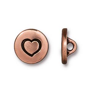 Small Heart - Copper