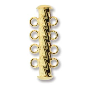 4-Strand Fluted Clasp