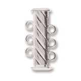 3-Strand Fluted Square Clasp