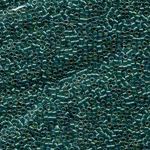 DB0919 Sparkling Dark Teal Lined Chartreuse