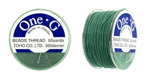 One-G Beading Thread Mint
