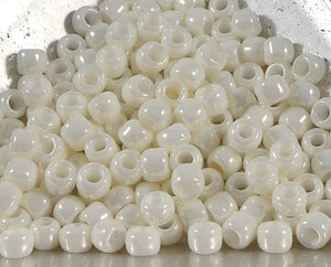 6/0 Toho Opaque Lustered Navajo White