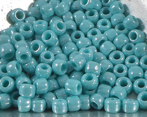 6/0 Toho Opaque Lustered Turquoise