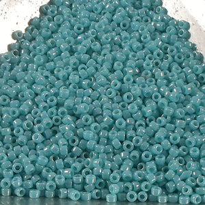 15/0 Toho Opaque Lustered Turquoise